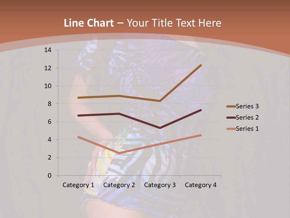 Sunglasses Hair Modern PowerPoint Template