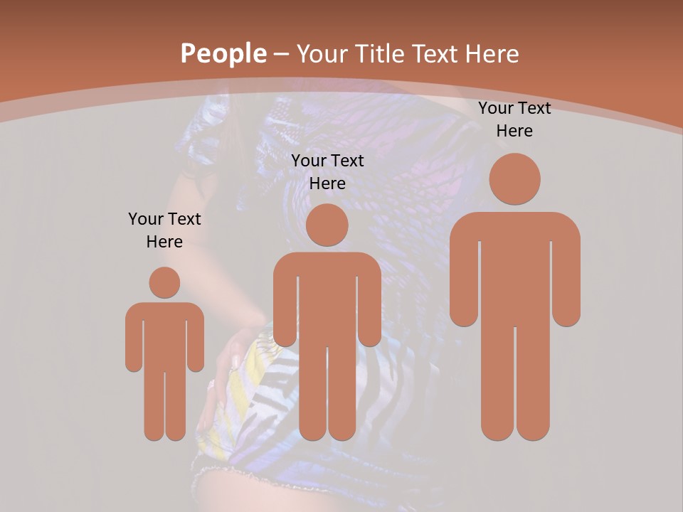 Sunglasses Hair Modern PowerPoint Template