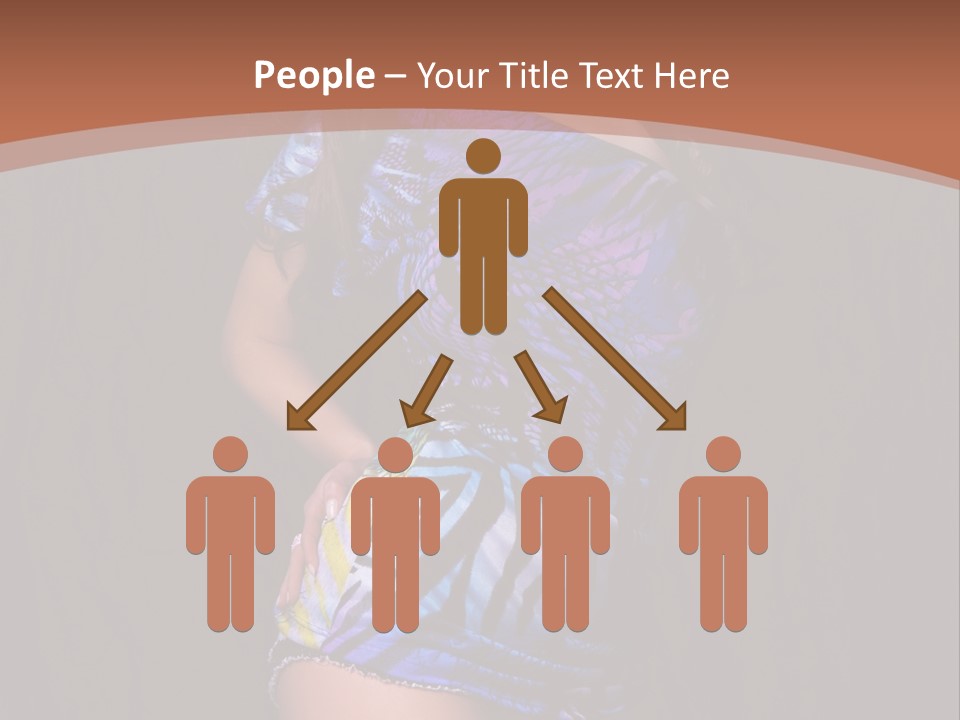 Sunglasses Hair Modern PowerPoint Template