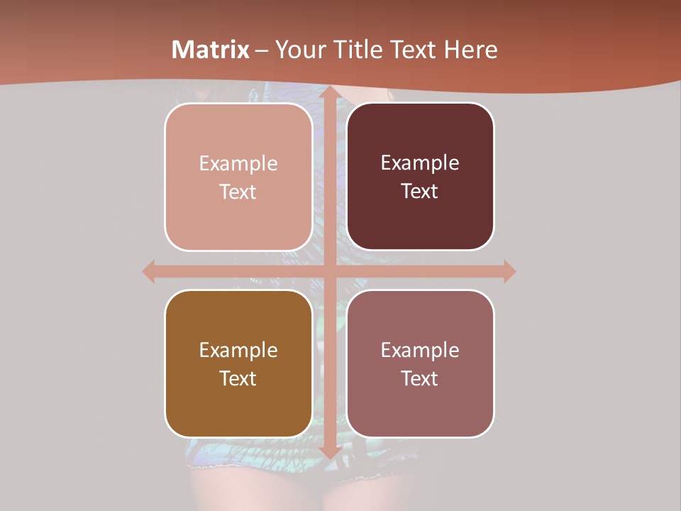 Woman Modern Sexy PowerPoint Template