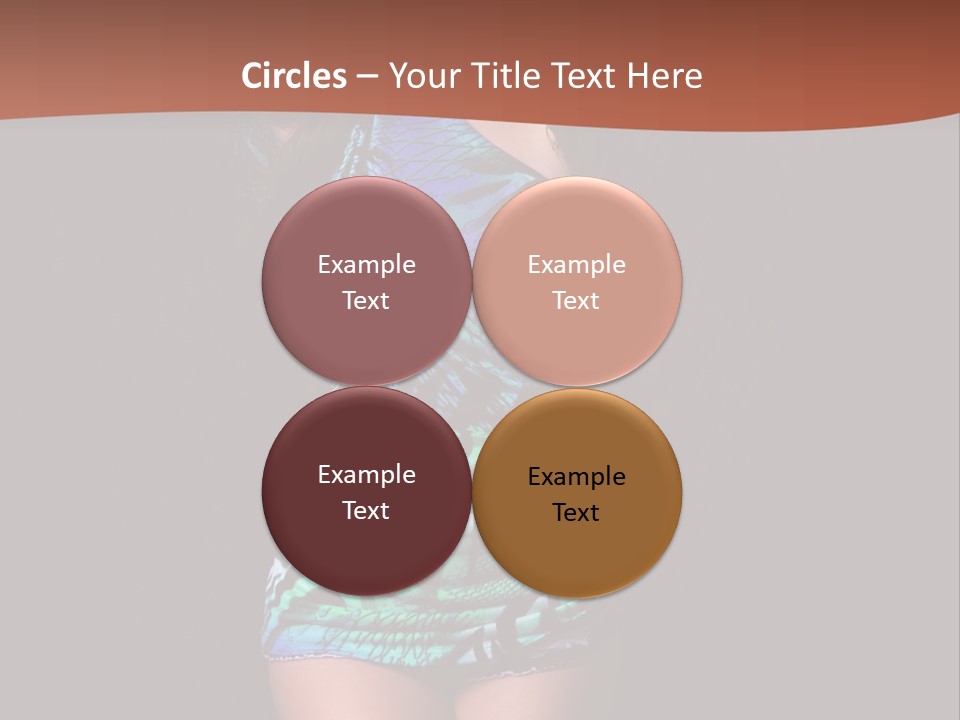Woman Modern Sexy PowerPoint Template