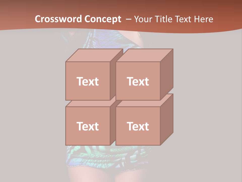 Woman Modern Sexy PowerPoint Template