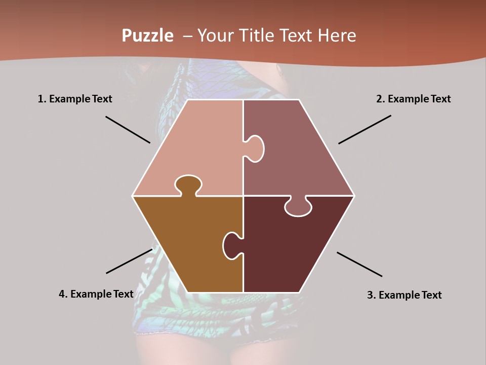 Woman Modern Sexy PowerPoint Template