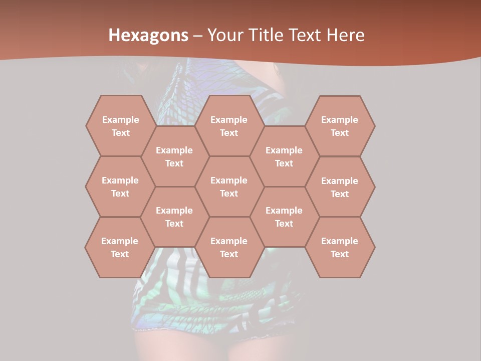 Woman Modern Sexy PowerPoint Template