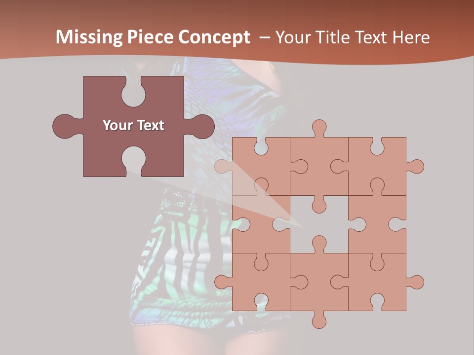 Woman Modern Sexy PowerPoint Template