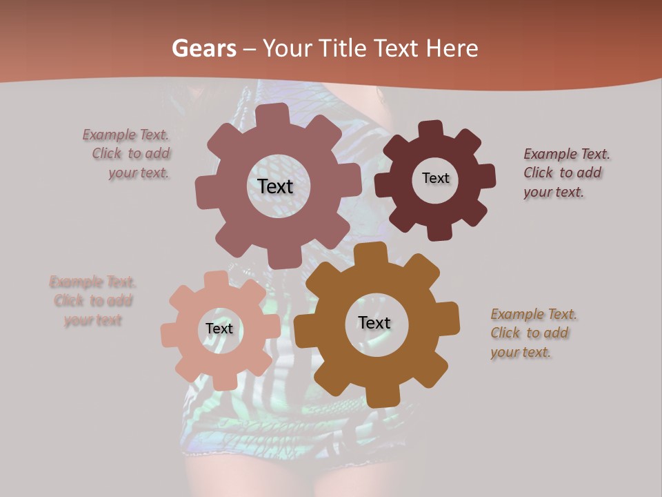 Woman Modern Sexy PowerPoint Template