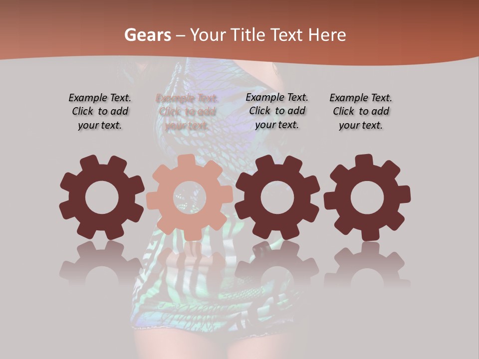 Woman Modern Sexy PowerPoint Template