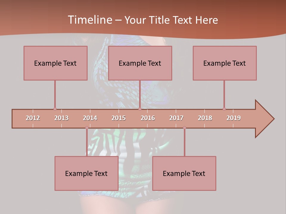 Woman Modern Sexy PowerPoint Template