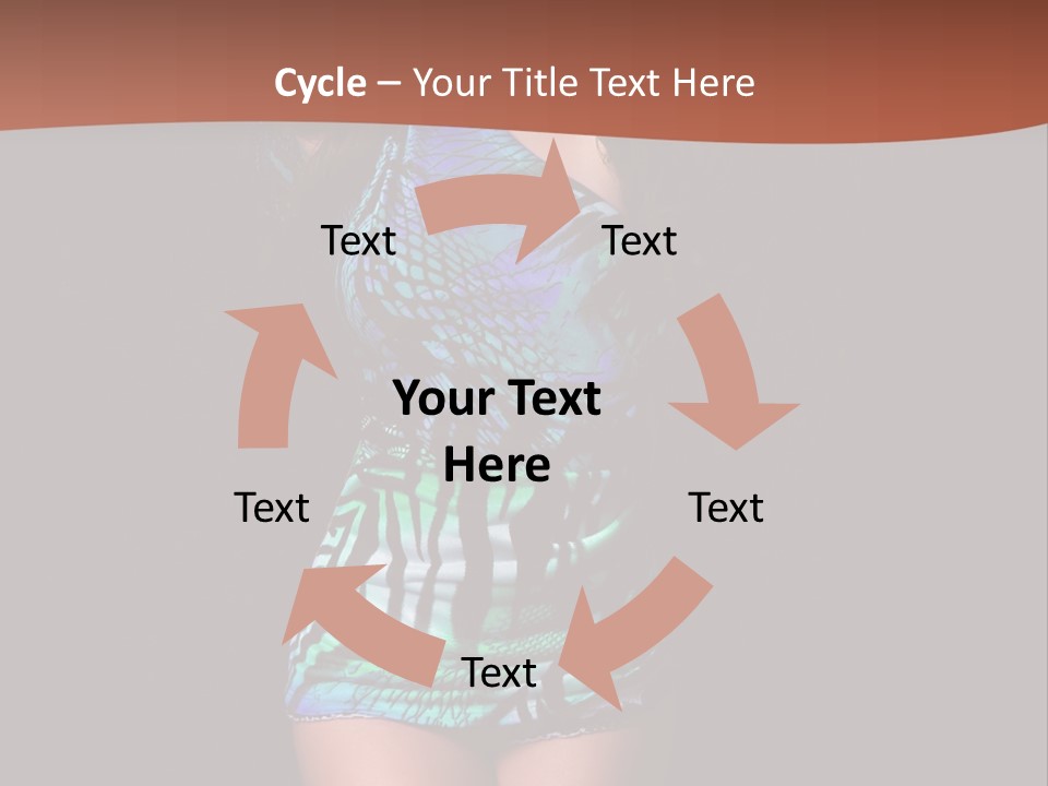 Woman Modern Sexy PowerPoint Template