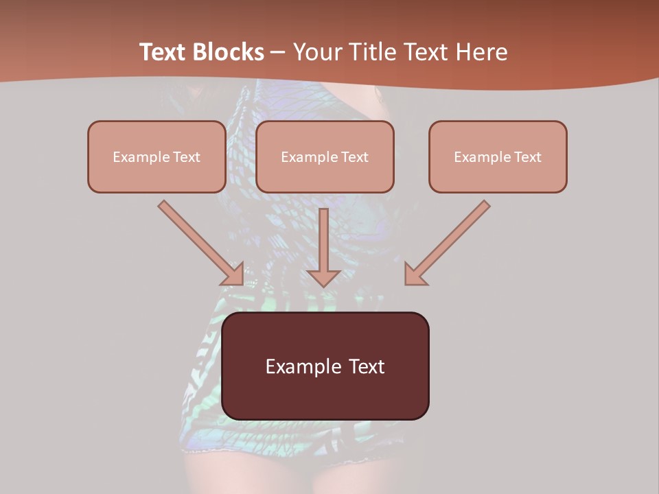 Woman Modern Sexy PowerPoint Template