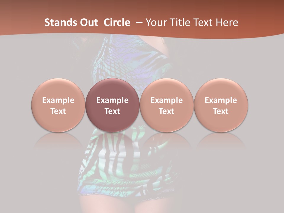 Woman Modern Sexy PowerPoint Template