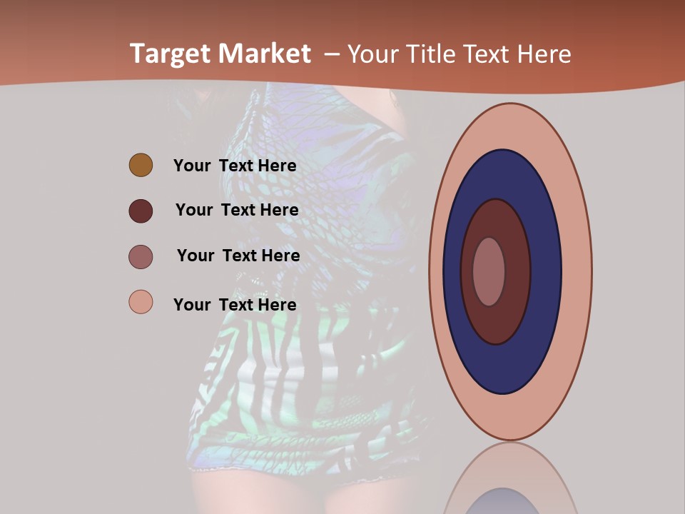 Woman Modern Sexy PowerPoint Template
