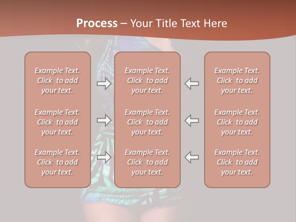 Woman Modern Sexy PowerPoint Template