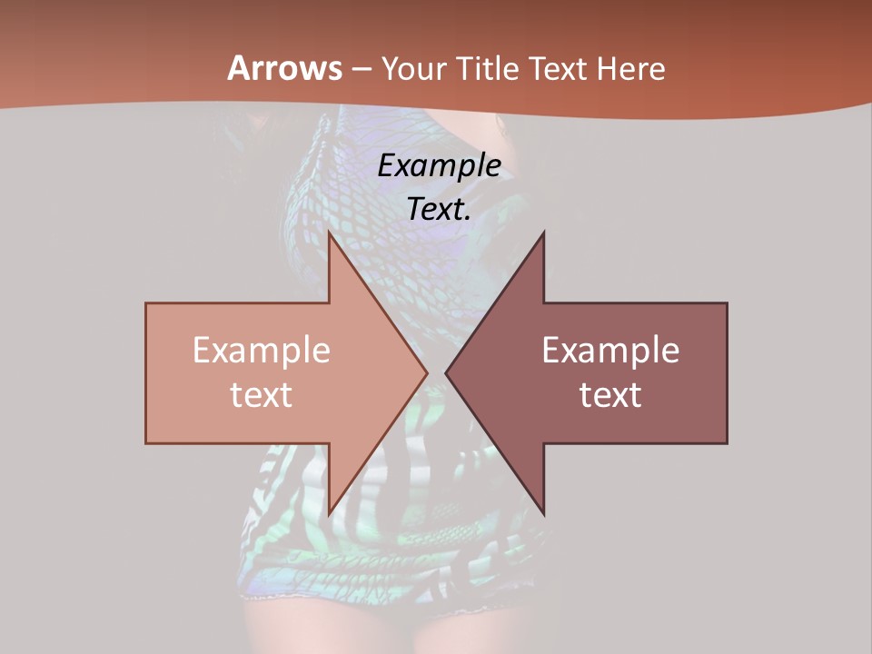 Woman Modern Sexy PowerPoint Template