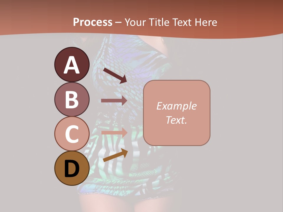 Woman Modern Sexy PowerPoint Template