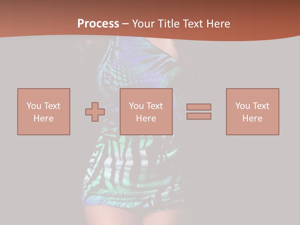 Woman Modern Sexy PowerPoint Template