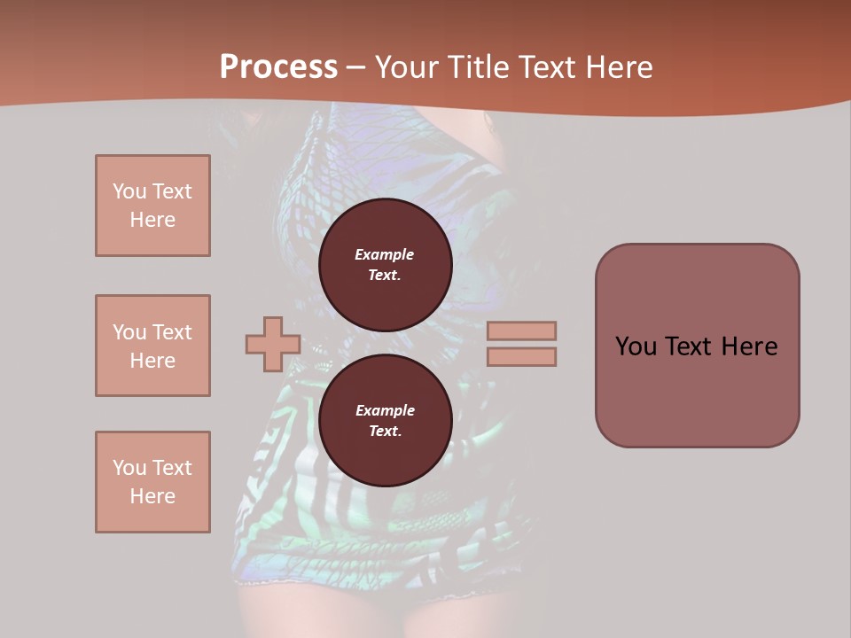 Woman Modern Sexy PowerPoint Template