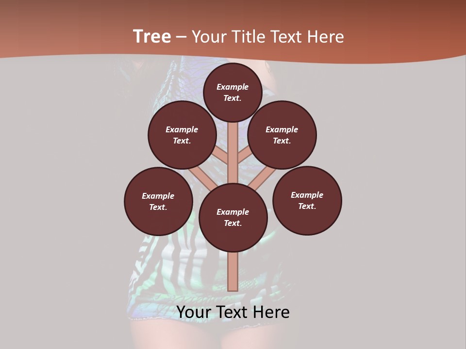 Woman Modern Sexy PowerPoint Template