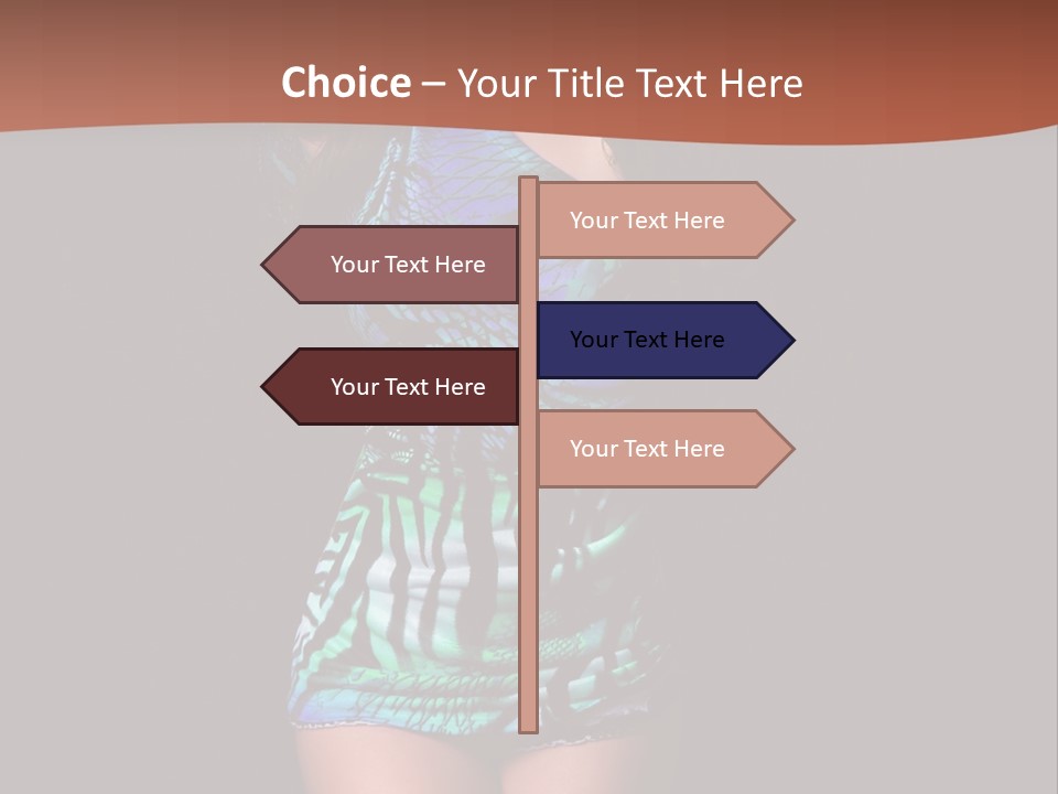 Woman Modern Sexy PowerPoint Template