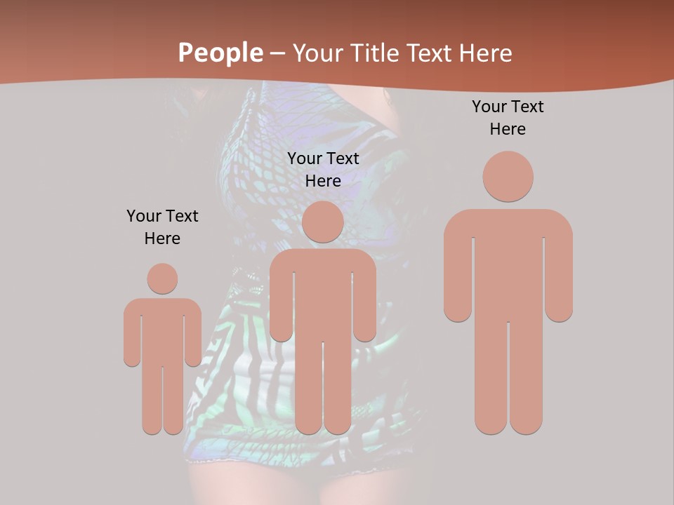 Woman Modern Sexy PowerPoint Template