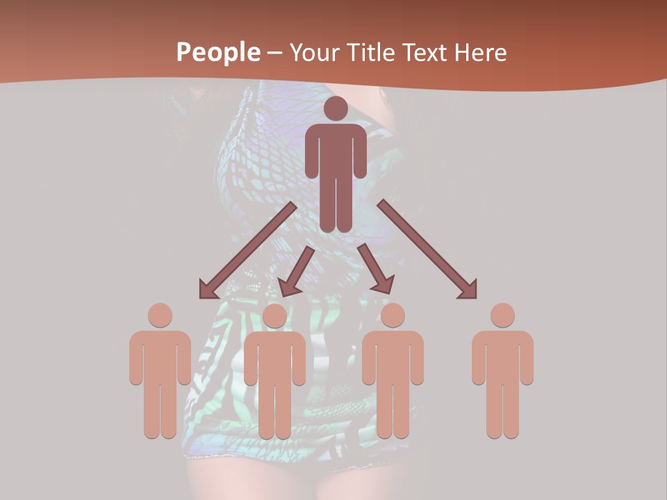 Woman Modern Sexy PowerPoint Template