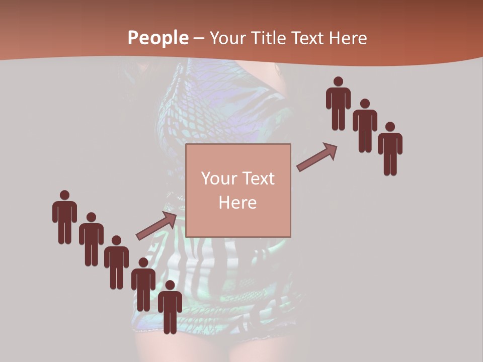 Woman Modern Sexy PowerPoint Template