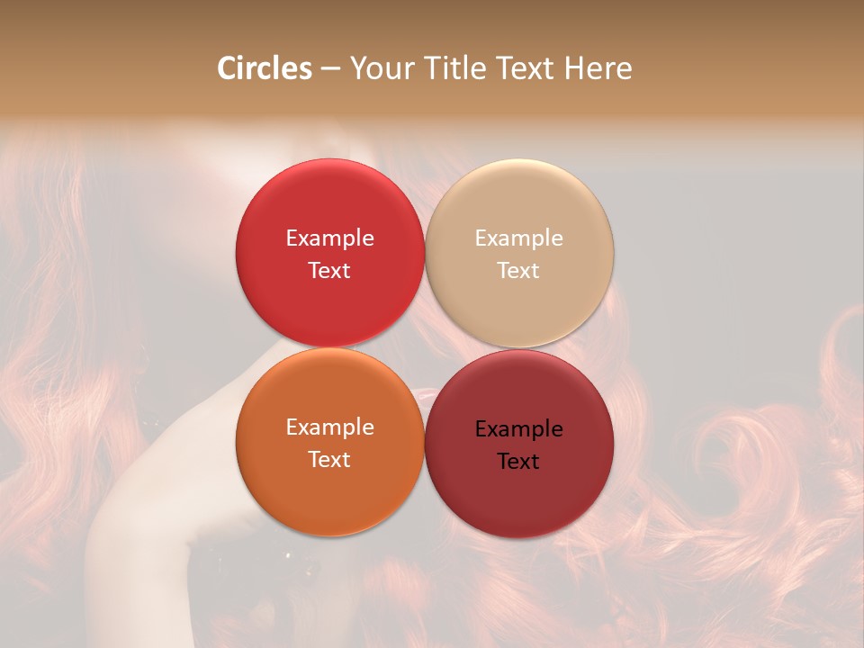 Beauty Sensuality Dark PowerPoint Template