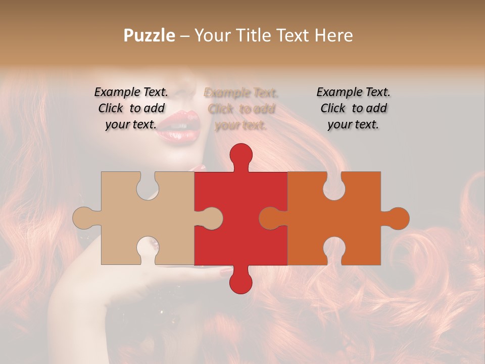 Beauty Sensuality Dark PowerPoint Template