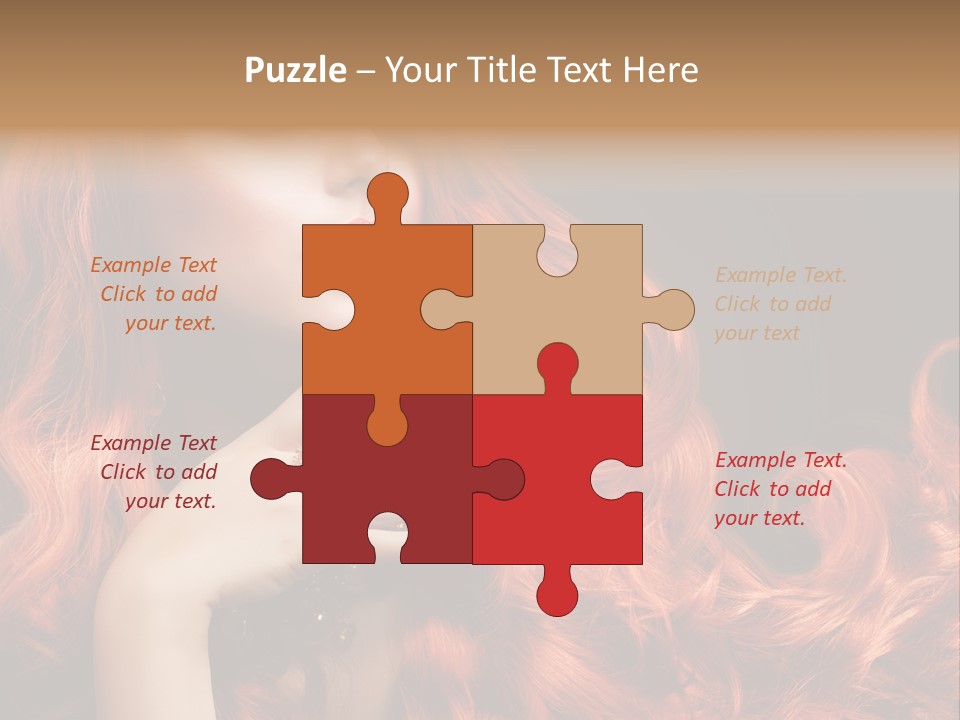 Beauty Sensuality Dark PowerPoint Template