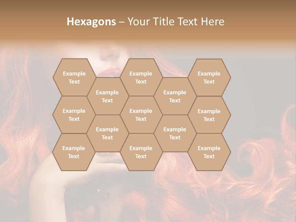 Beauty Sensuality Dark PowerPoint Template