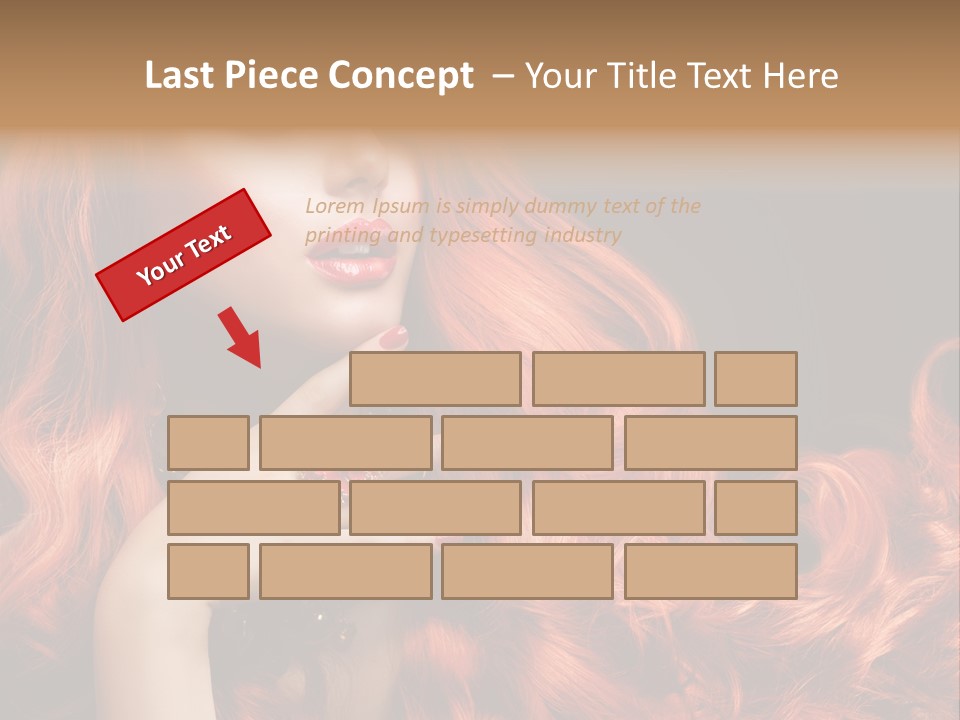 Beauty Sensuality Dark PowerPoint Template