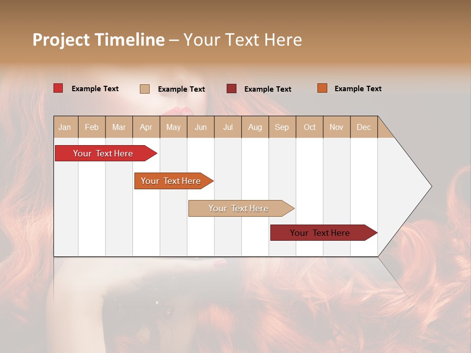 Beauty Sensuality Dark PowerPoint Template