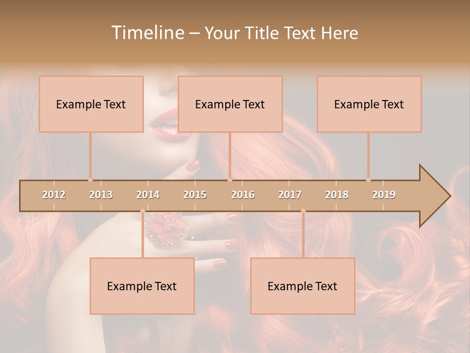 Beauty Sensuality Dark PowerPoint Template