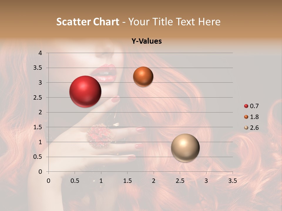 Beauty Sensuality Dark PowerPoint Template