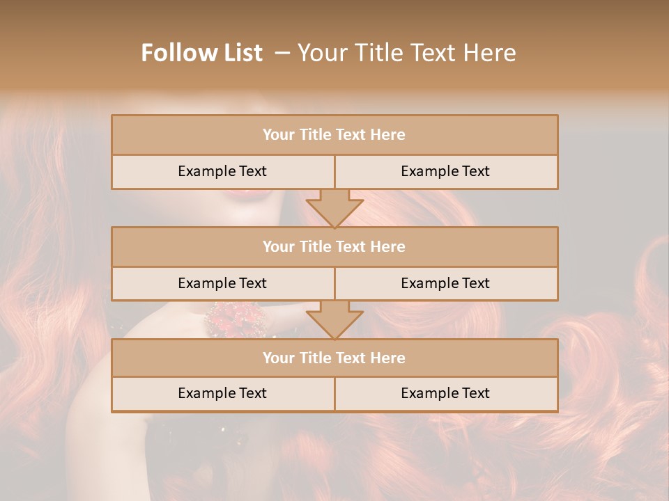 Beauty Sensuality Dark PowerPoint Template