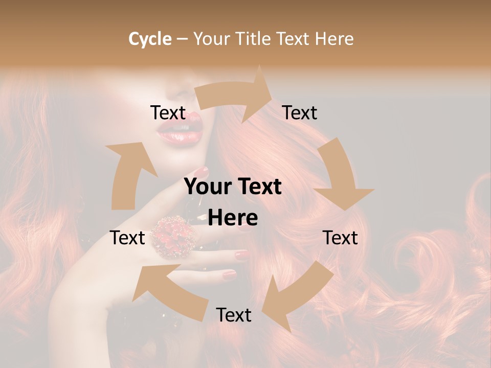 Beauty Sensuality Dark PowerPoint Template