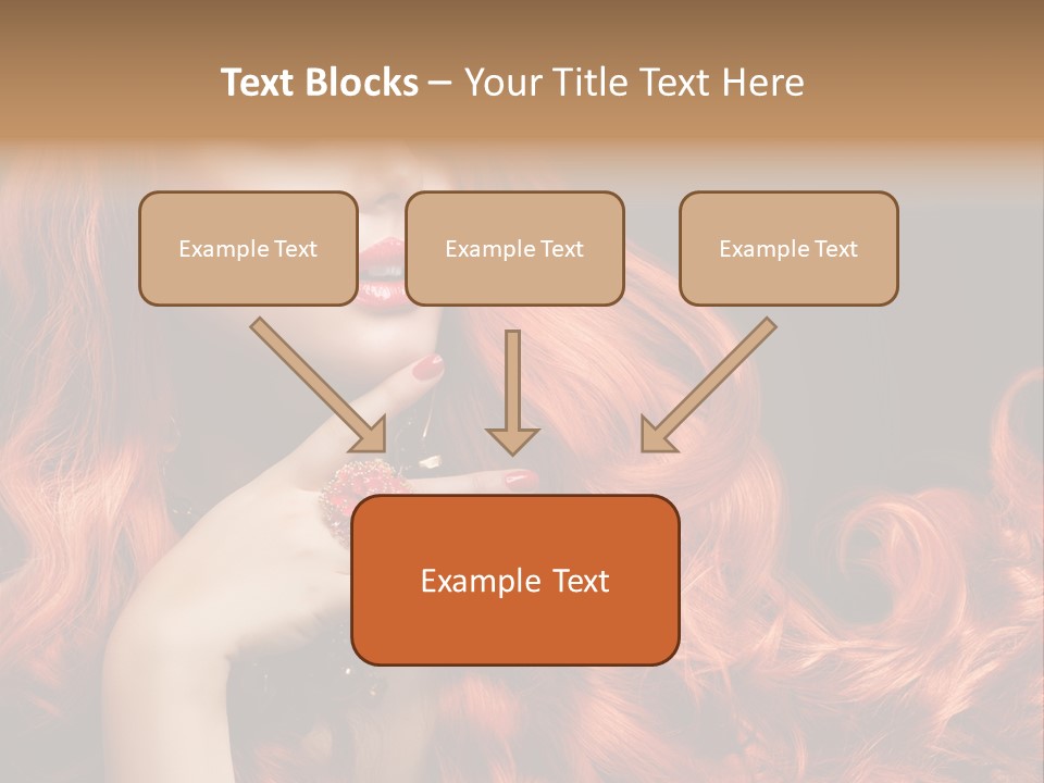 Beauty Sensuality Dark PowerPoint Template