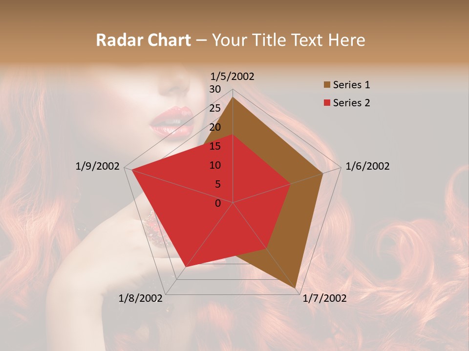 Beauty Sensuality Dark PowerPoint Template