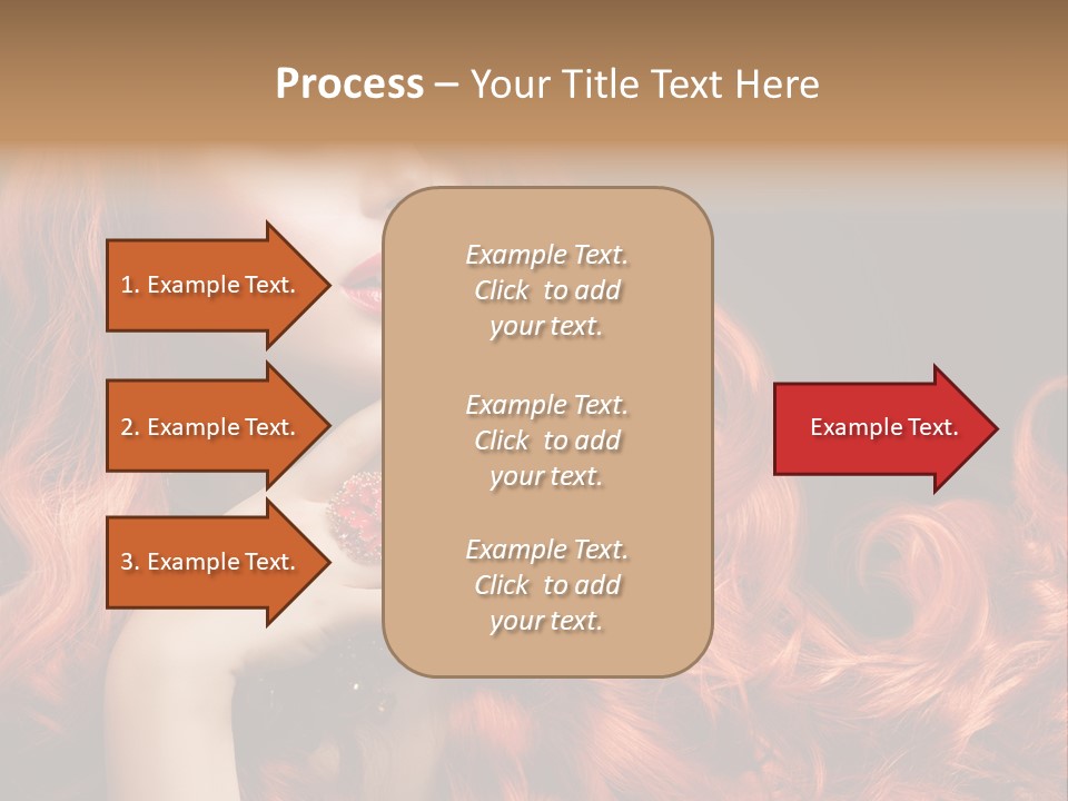 Beauty Sensuality Dark PowerPoint Template