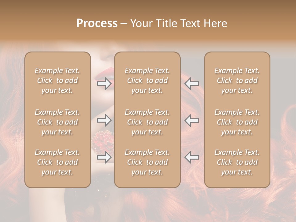 Beauty Sensuality Dark PowerPoint Template