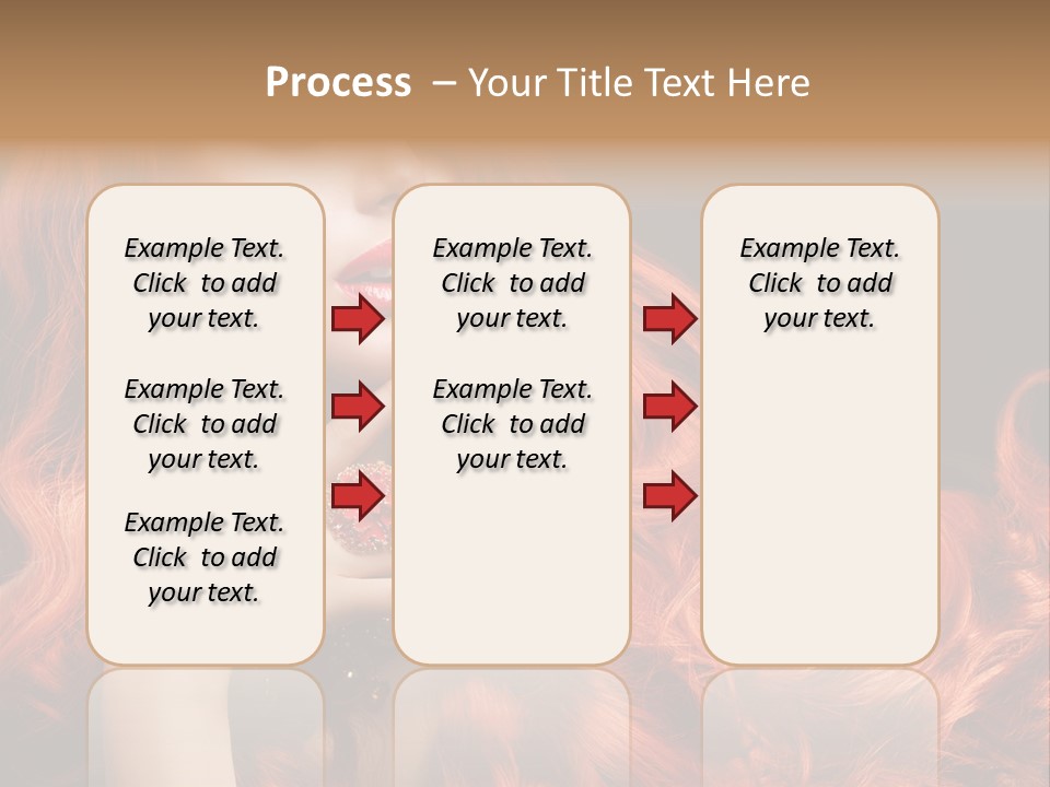 Beauty Sensuality Dark PowerPoint Template