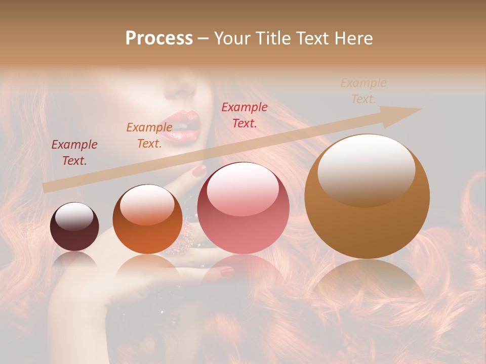 Beauty Sensuality Dark PowerPoint Template