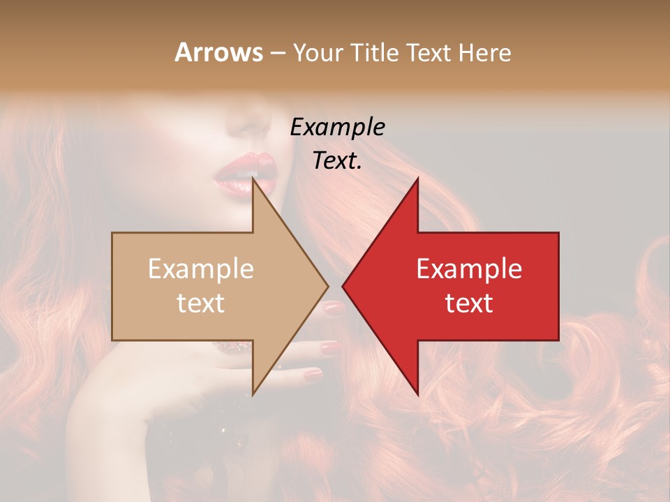 Beauty Sensuality Dark PowerPoint Template