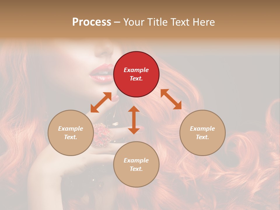 Beauty Sensuality Dark PowerPoint Template