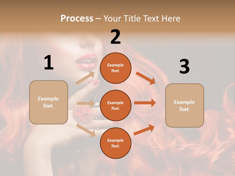 Beauty Sensuality Dark PowerPoint Template