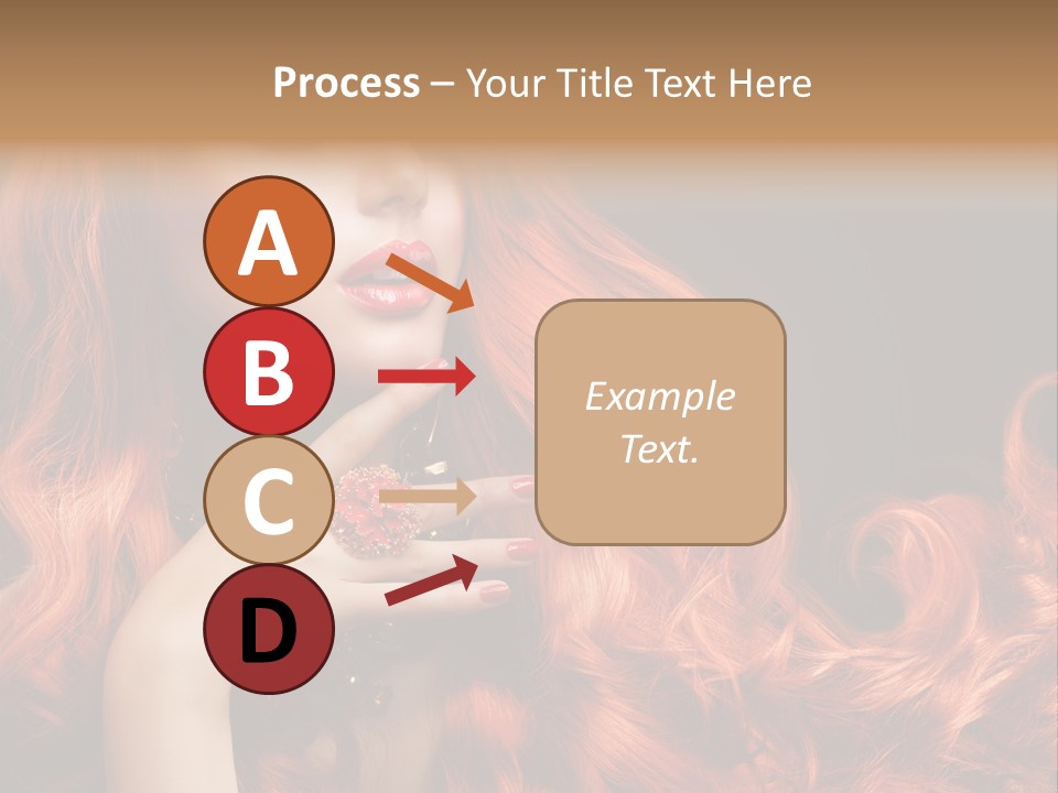 Beauty Sensuality Dark PowerPoint Template