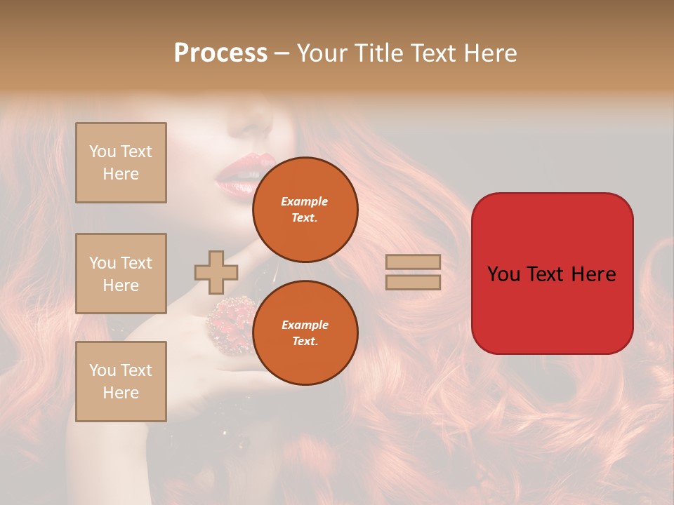 Beauty Sensuality Dark PowerPoint Template