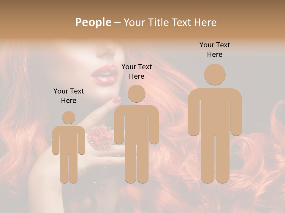 Beauty Sensuality Dark PowerPoint Template