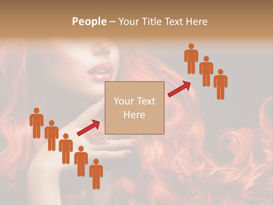 Beauty Sensuality Dark PowerPoint Template