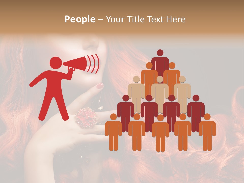 Beauty Sensuality Dark PowerPoint Template